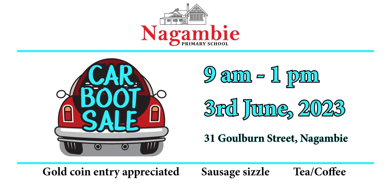 Banner image for Nagambie Primary School Car Boot Sale