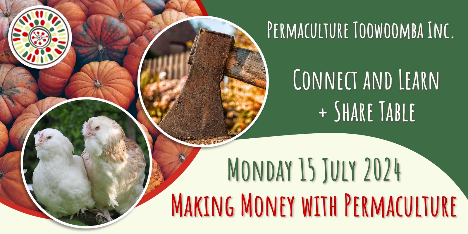 Banner image for Connect and Learn - Making Money with Permaculture