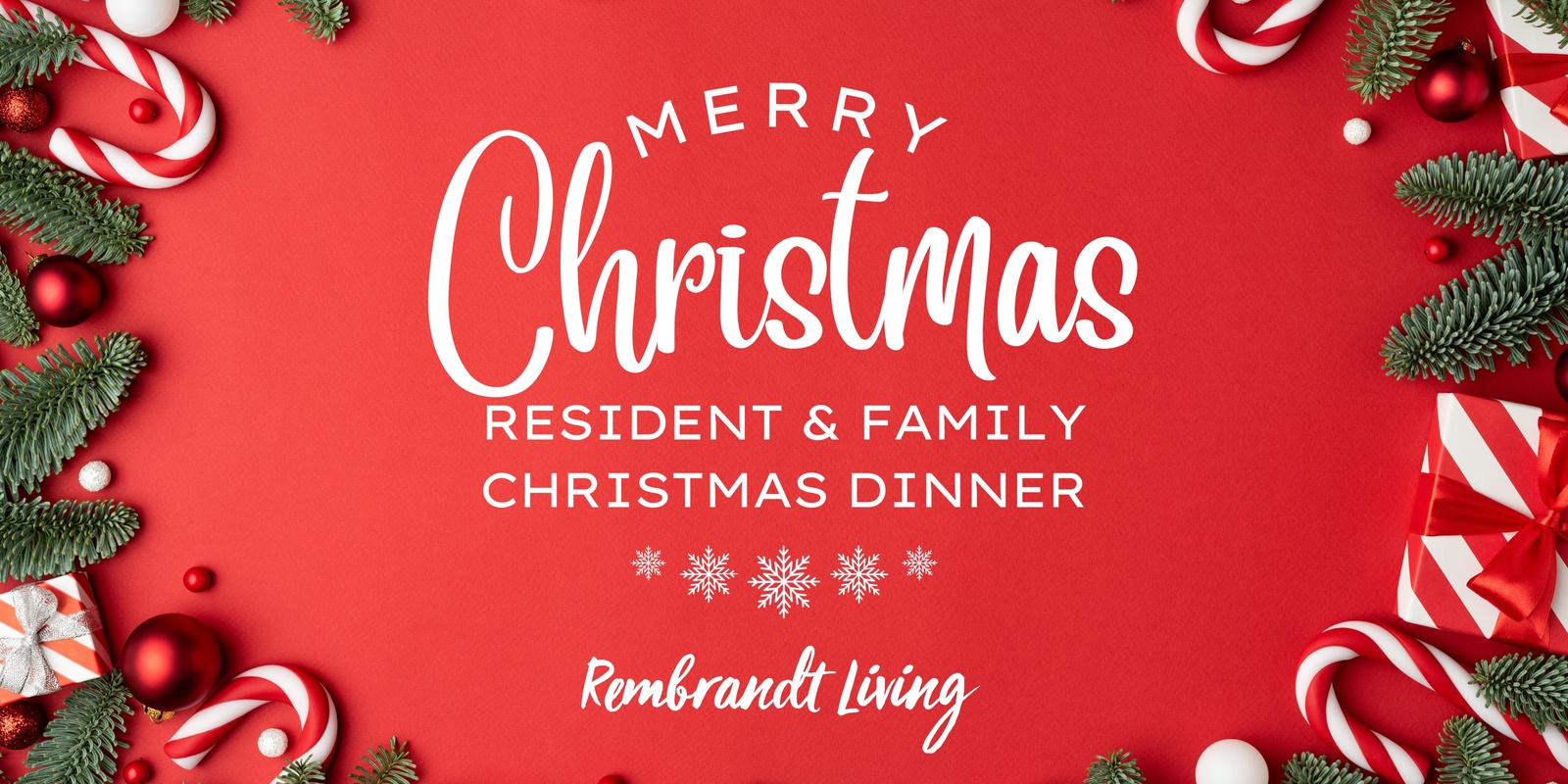 Banner image for Rembrandt Living Resident Christmas Dinner 2024