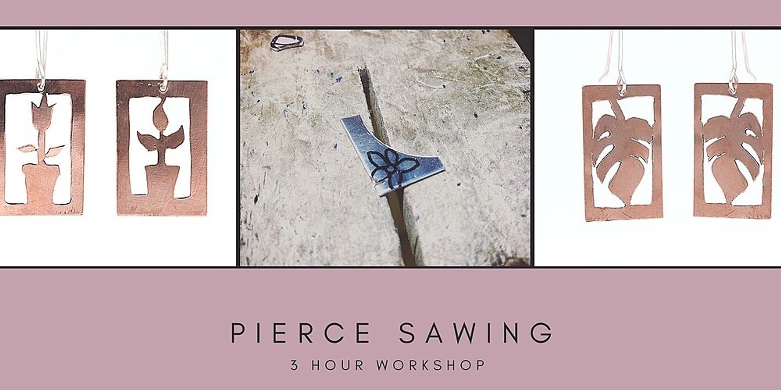 Jewellery Making - Saw Piercing Silversmithing Workshop.