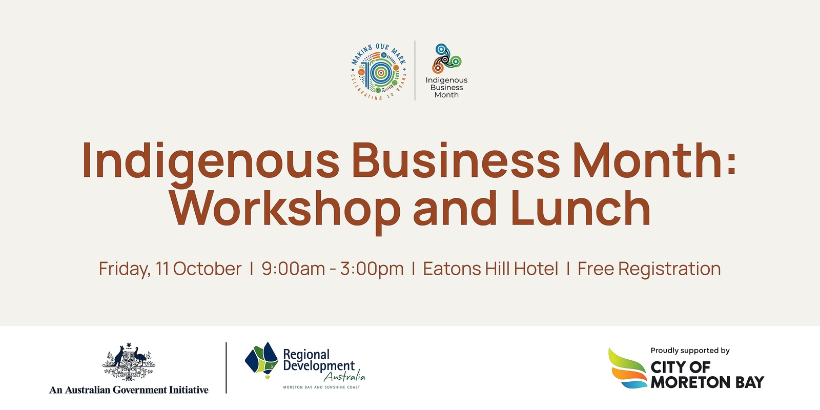 Banner image for Indigenous Business Month: Workshop and Lunch