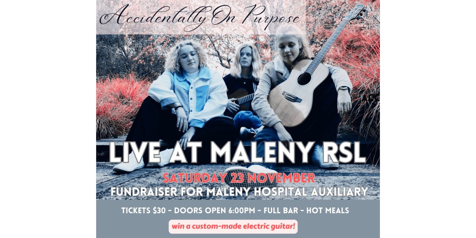 Banner image for Accidentally On Purpose at Maleny RSL 