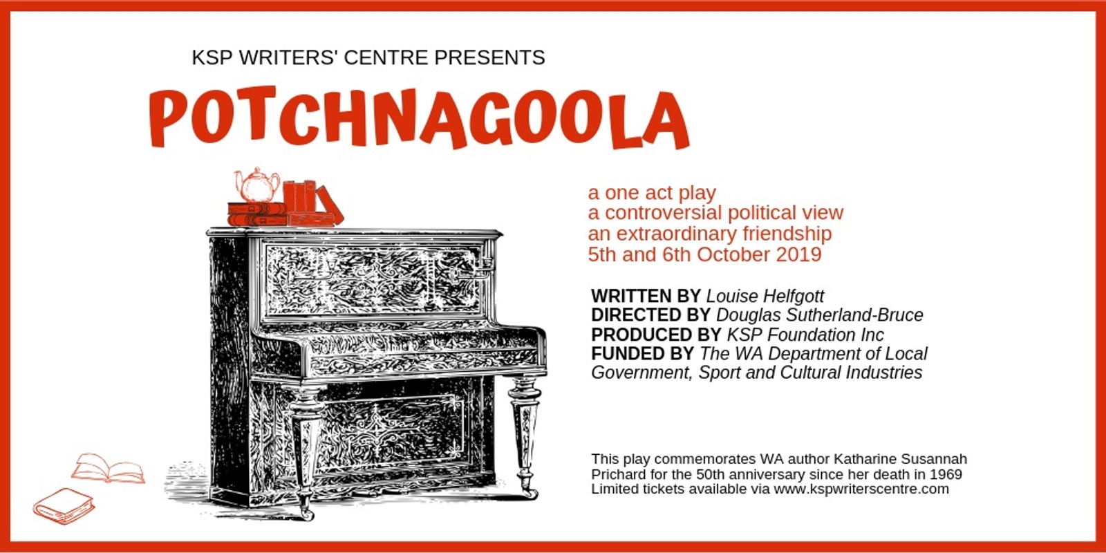 Banner image for Potchnagoola - one act play