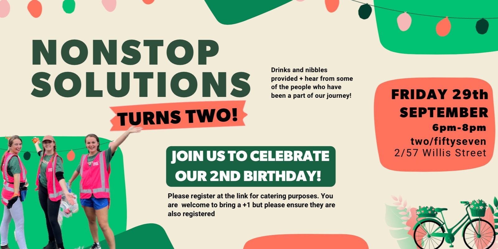 Banner image for Nonstop Solutions Second Birthday! ðŸŽ‰