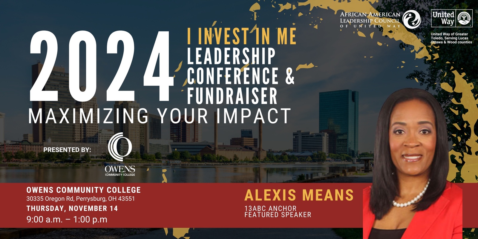 Banner image for I Invest in ME Leadership Conference & Fundraiser