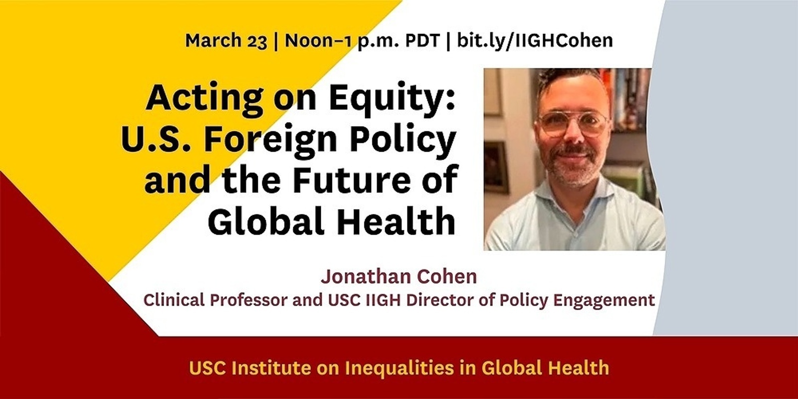 Banner image for Acting on Equity: U.S. Foreign Policy and the Future of Global Health