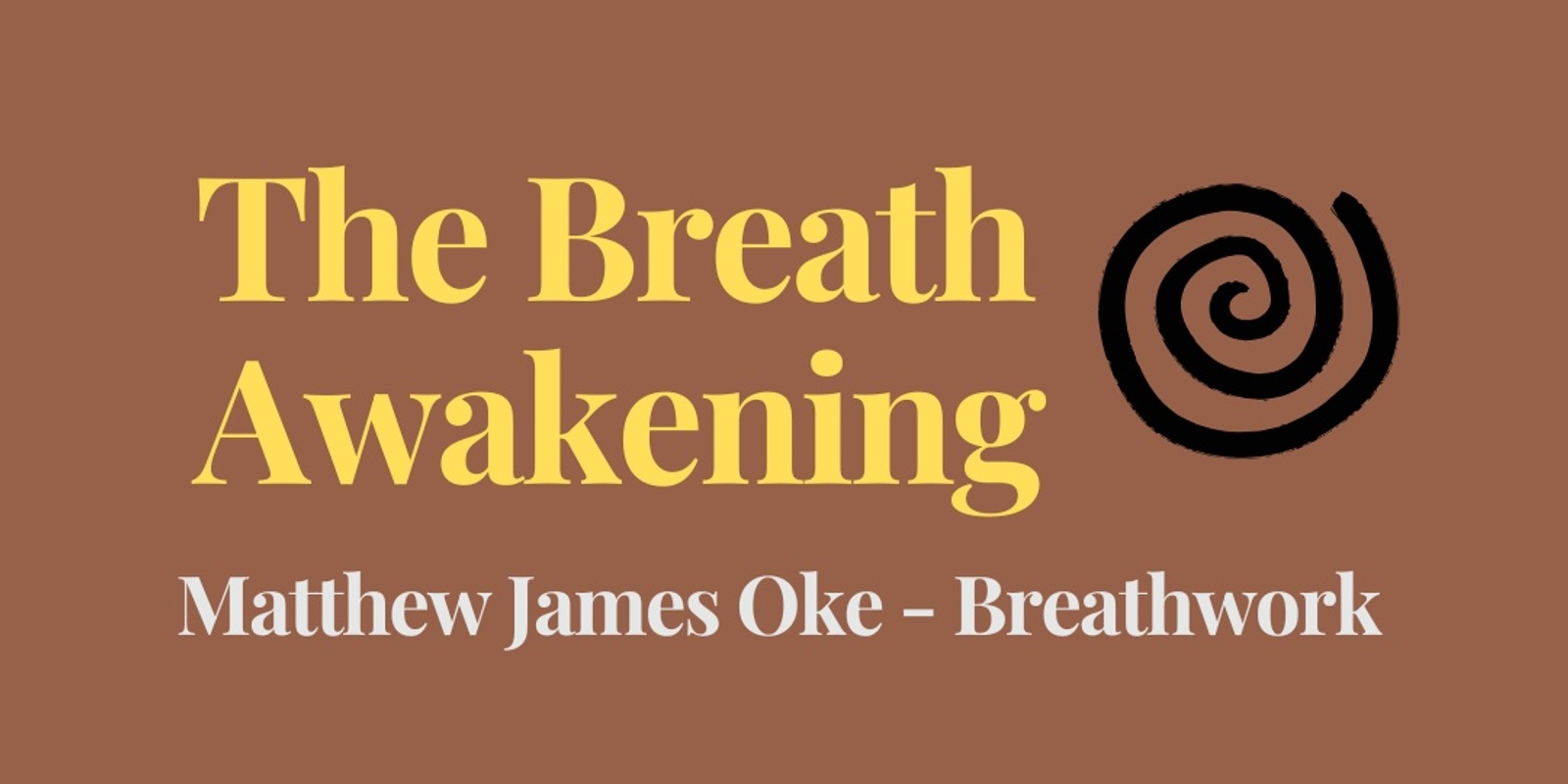 Banner image for The Breath Awakening 