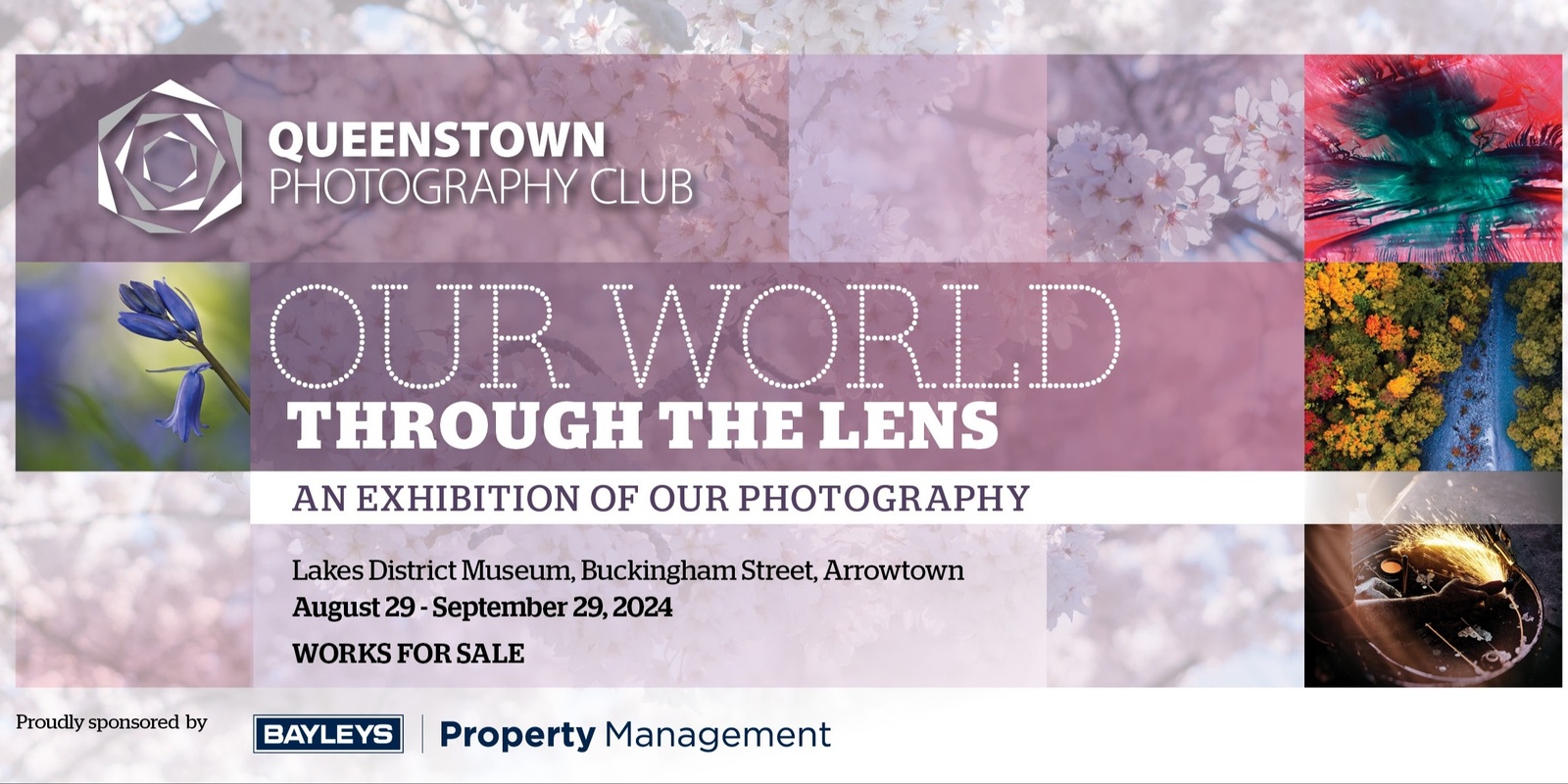 Banner image for Queenstown Photography Club - 'Our World - through the lens' exhibition