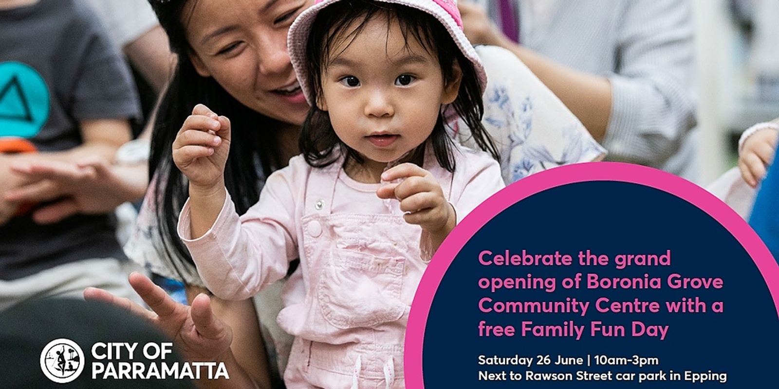 Banner image for POSTPONED: Boronia Grove Community Centre Family Fun Day