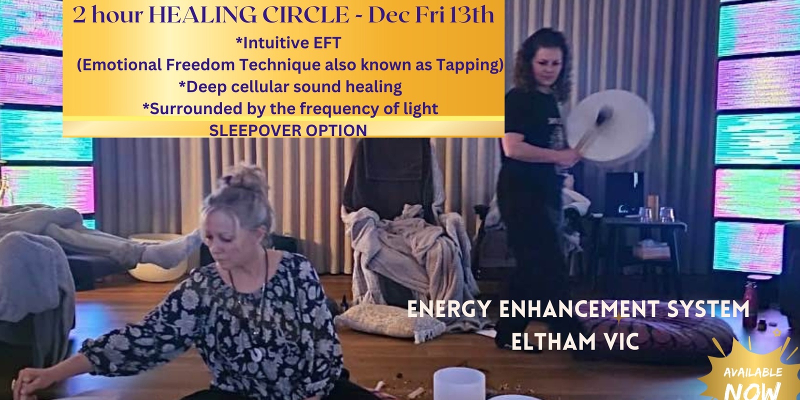 Banner image for Healing Circle in the Energy Enhancement System ❤️ 