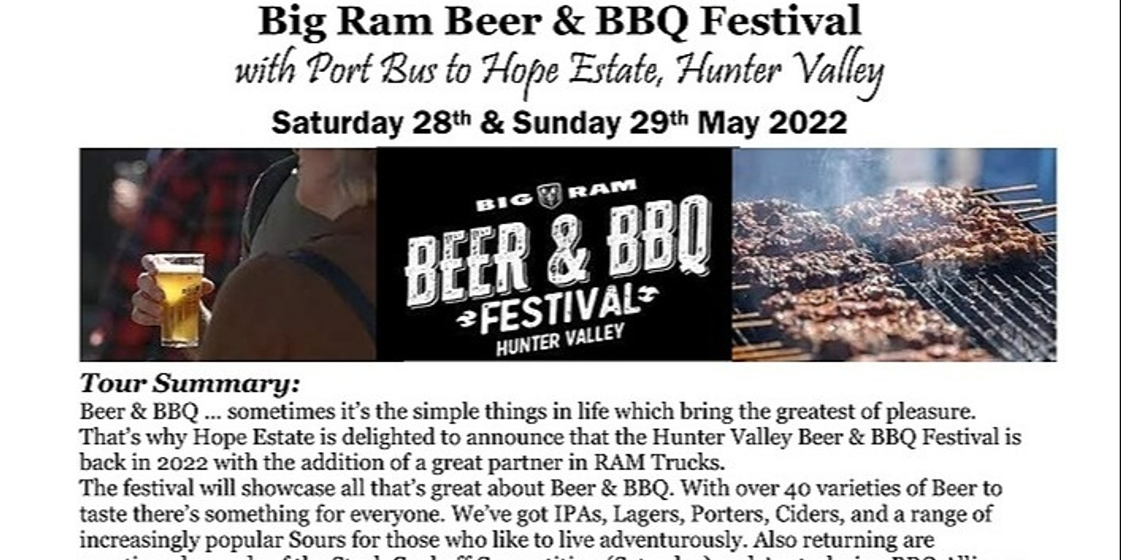 Banner image for Big Ram Beer & BBQ Festival