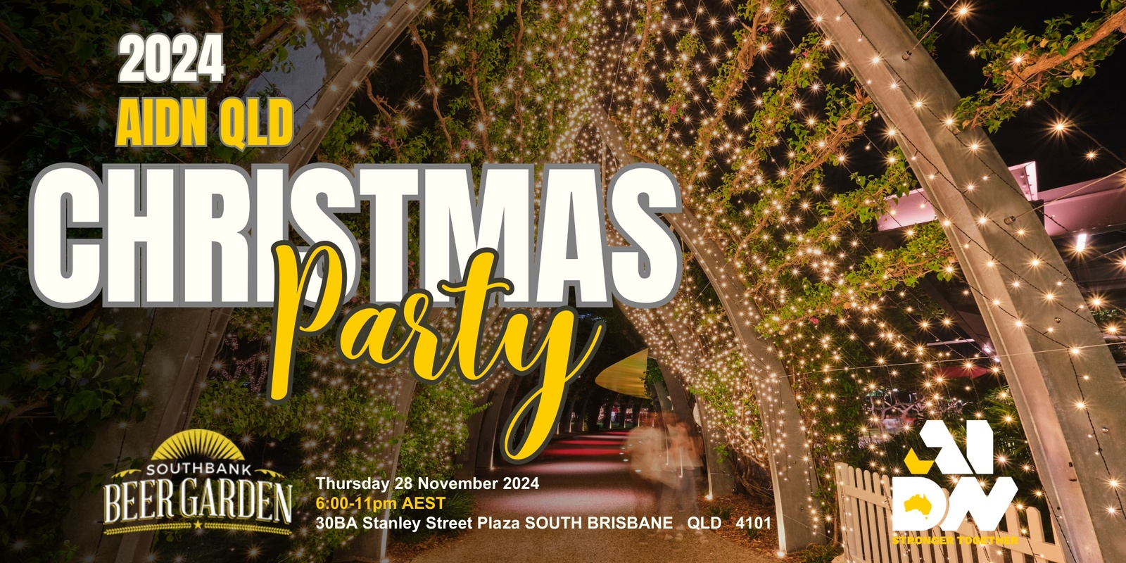 Banner image for 2024 AIDN QLD Christmas Party