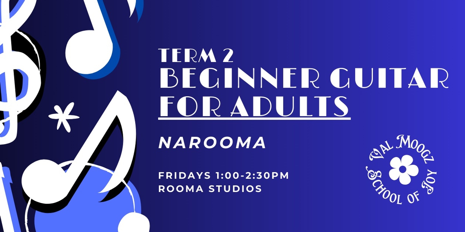 Banner image for Term 2 - Beginner Guitar for Adults - Narooma