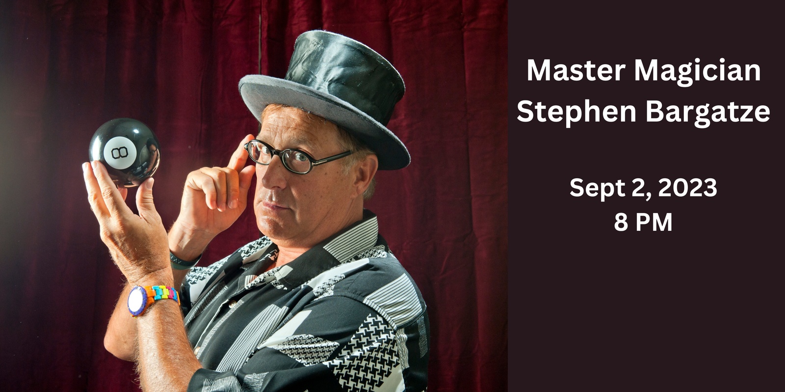 Banner image for Master Magician Stephen Bargatze