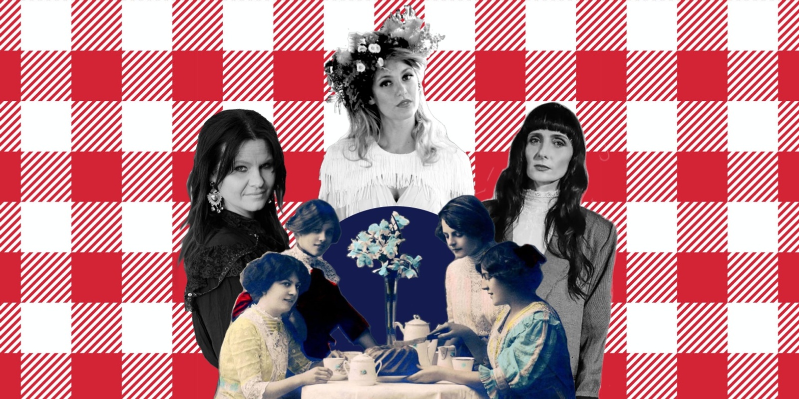 Banner image for Talking Threads presents: MORNING TEA & TUNES with ANNA WEATHERUP + GOLDHEIST + AMY VEE + BROOKIE GILLETT