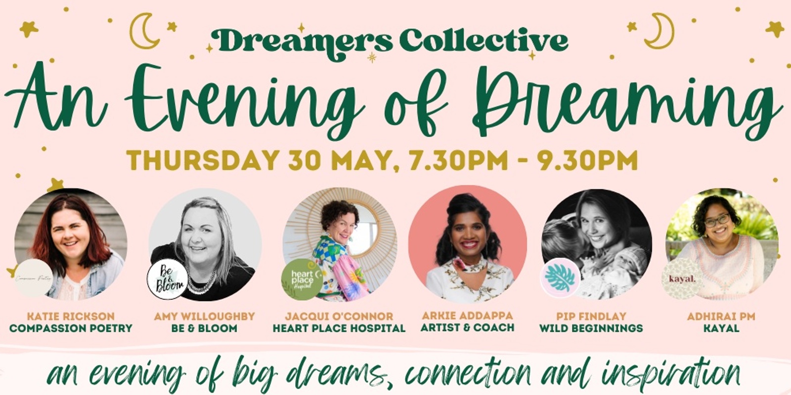 Banner image for An Evening of Dreaming with Dreamers Collective