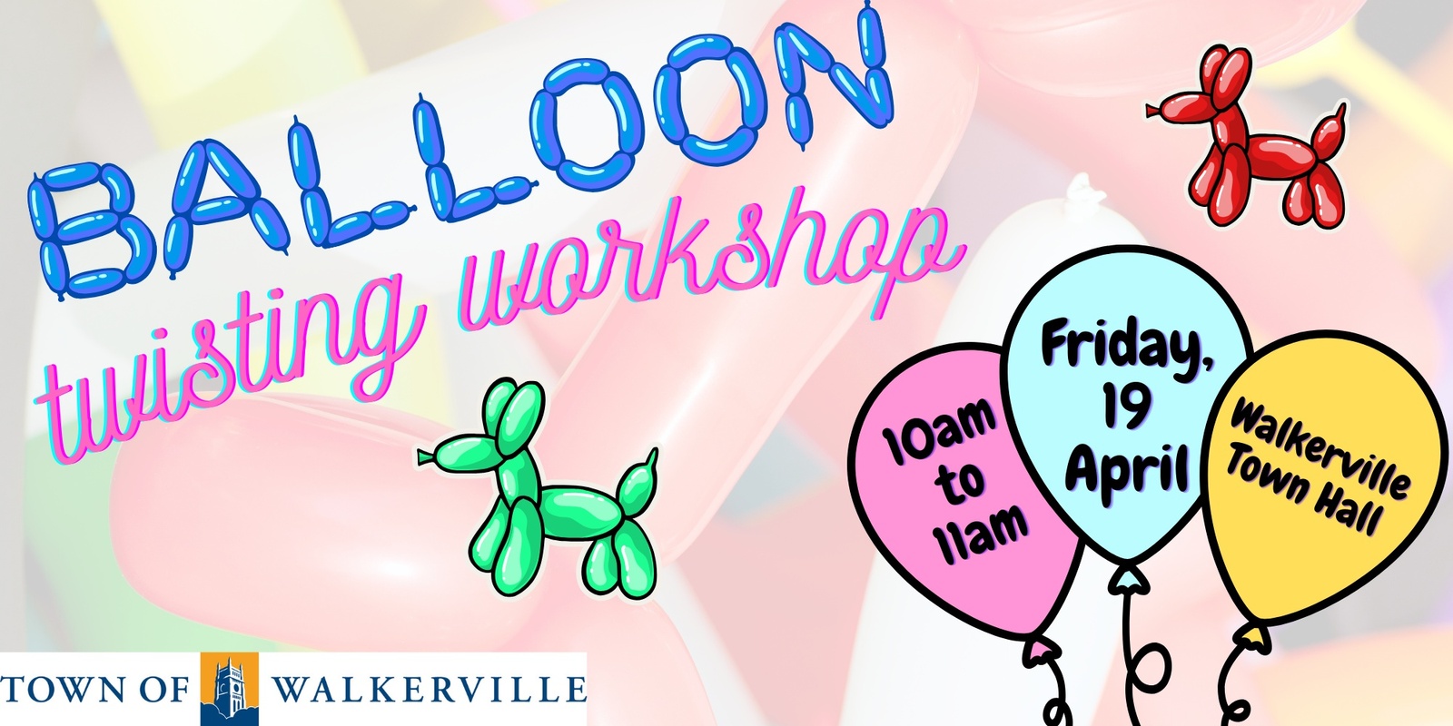 Banner image for Balloon twisting workshop 