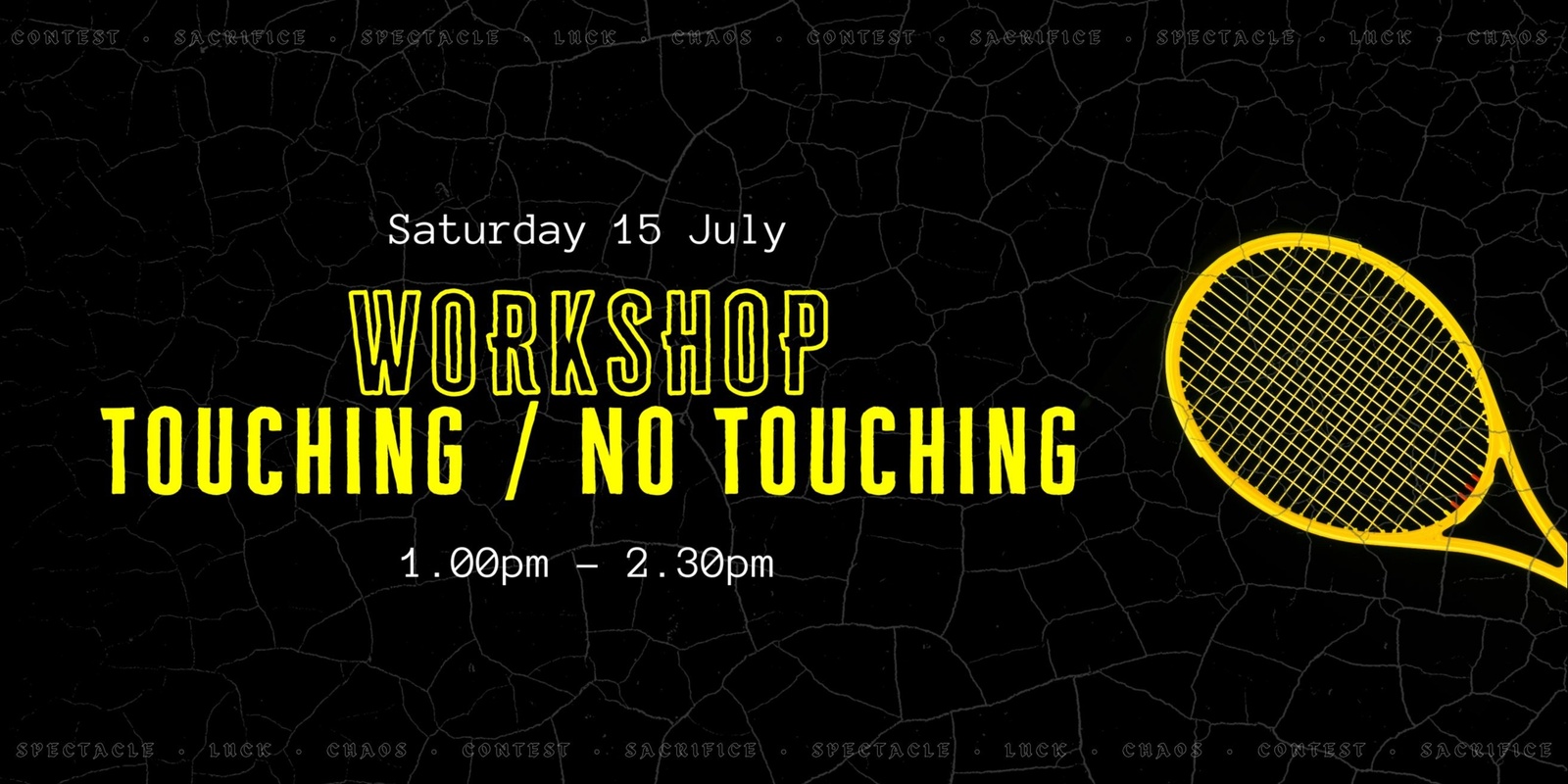 Banner image for Touching / No Touching : CLUBSCORE Workshop