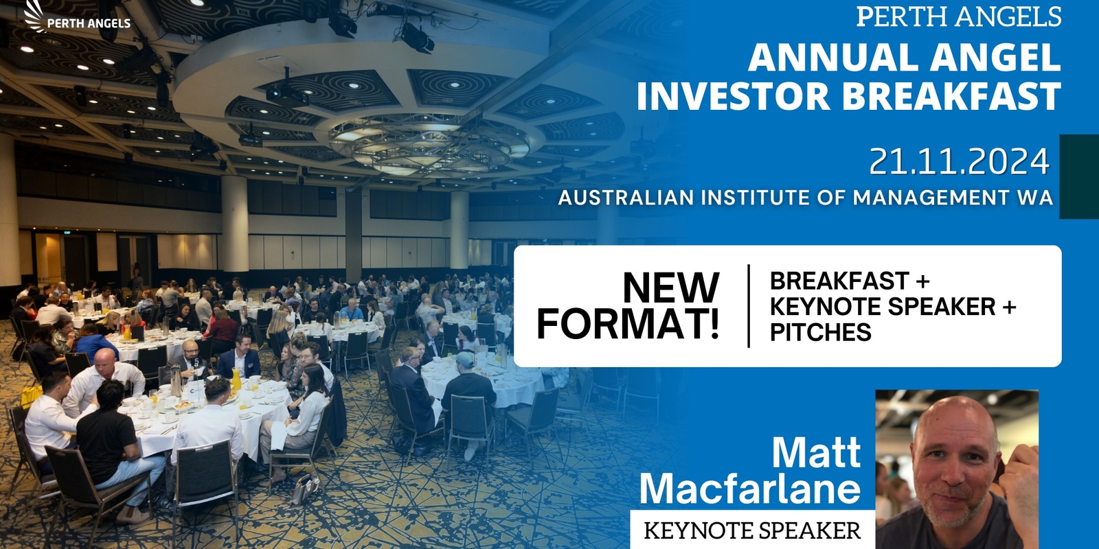 Banner image for Perth Angels | Annual Angel Investor Breakfast 2024