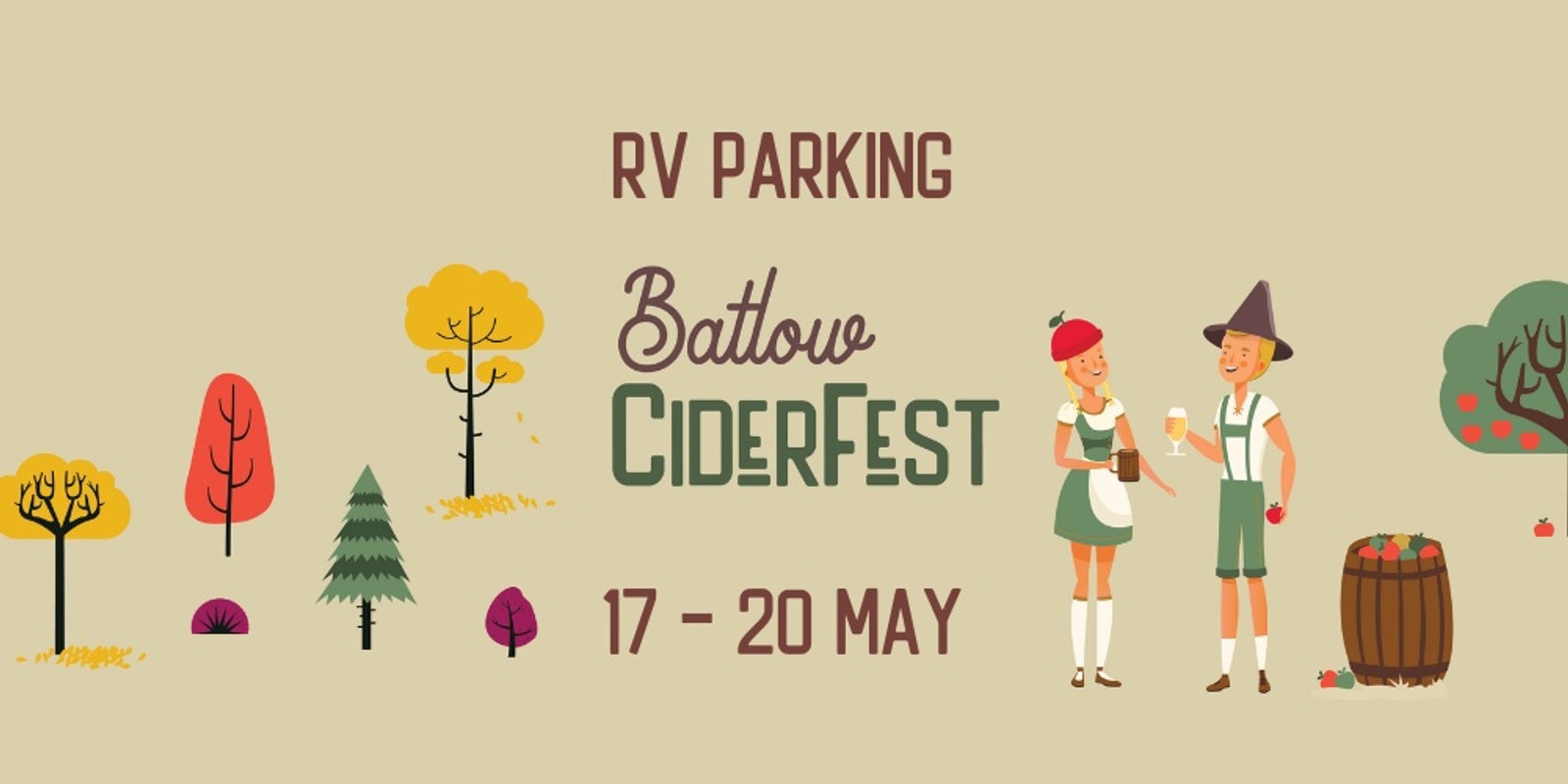 Banner image for Batlow CiderFest RV Bookings 2024