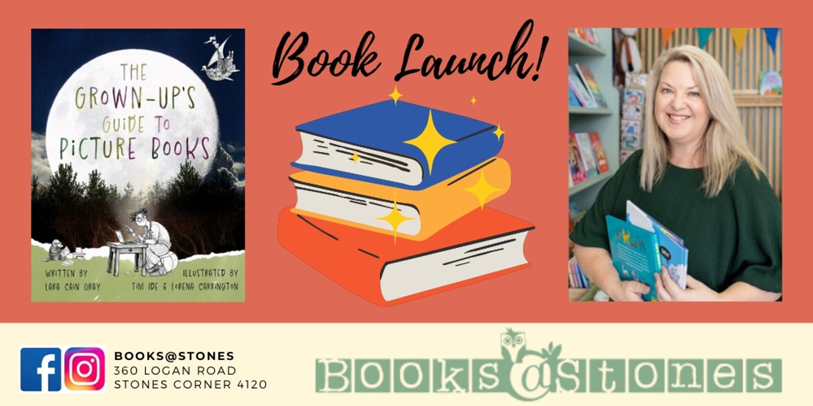 Banner image for Book Launch: The Grown-up's Guide to Picture Books by Lara Cain Gray