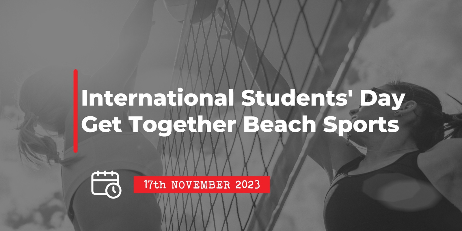 Banner image for International Students Day - Get Together Beach Sports Day
