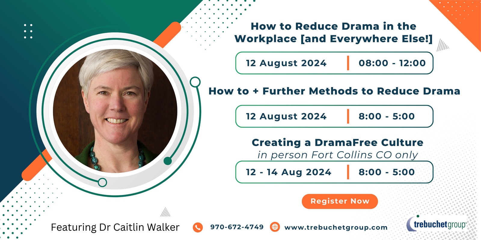 Banner image for Workshop Series - Reducing Drama in the Workplace [and Everywhere Else!]