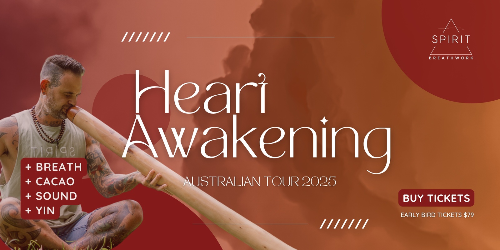 Banner image for Airlie Beach | Heart Awakening - Way of the FIRE | Saturday 08 February 