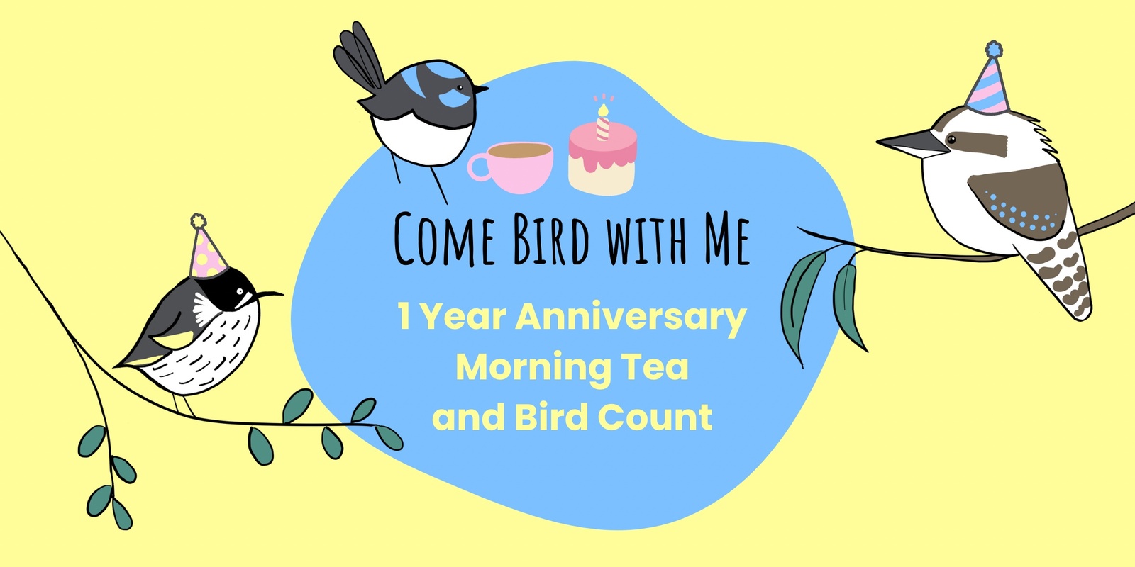 Banner image for Bird Count and 1 Year Anniversary Celebration!