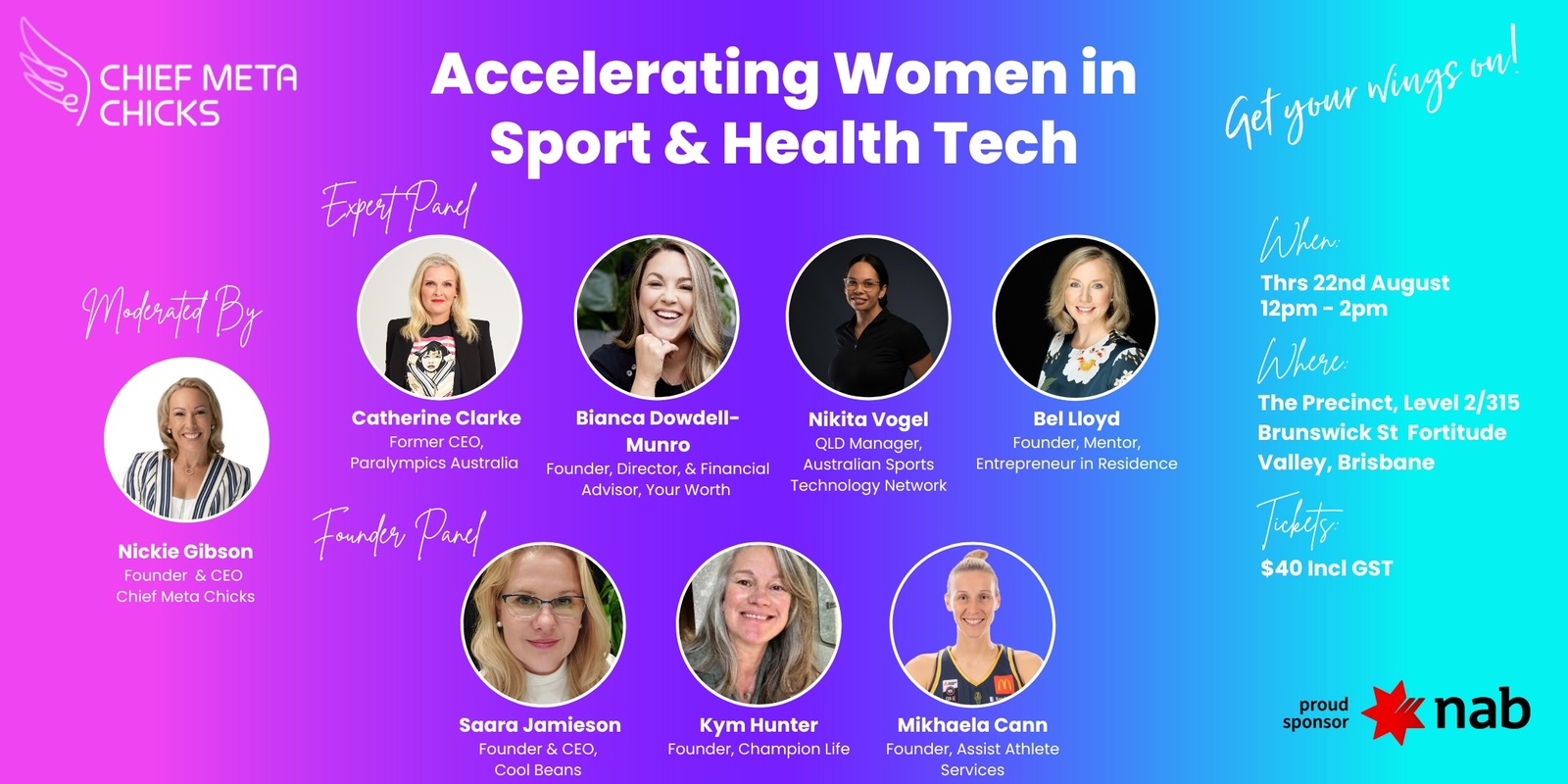 Banner image for Accelerating Women in Sport & Health Tech