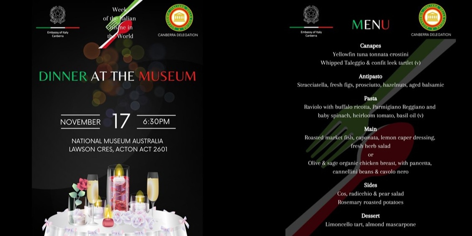 Banner image for Dinner at the Museum