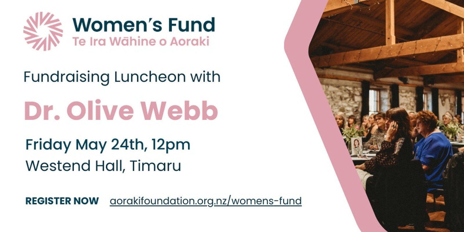 Banner image for Fundraising Luncheon with Dr. Olive Webb