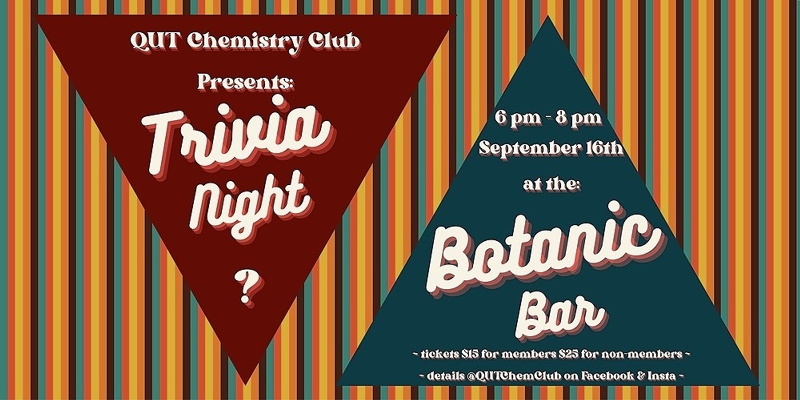 Banner image for QUT Chemistry Club Trivia Night