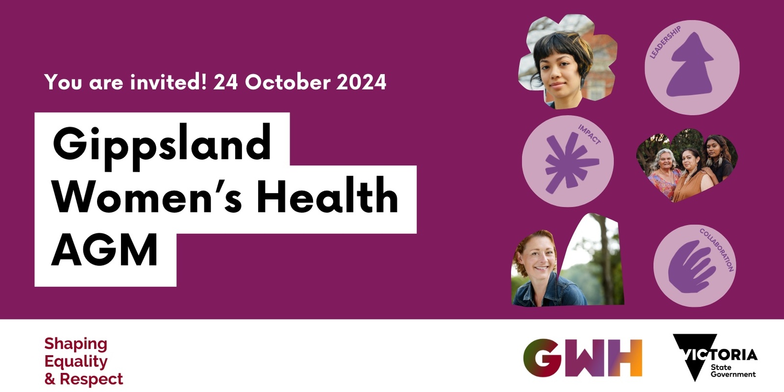 Banner image for Gippsland Women's Health Annual General Meeting 2024