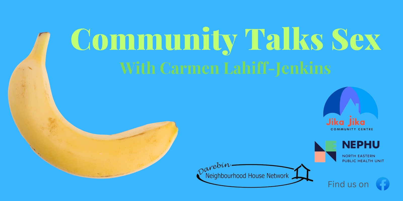 Banner image for Community Talks Sex