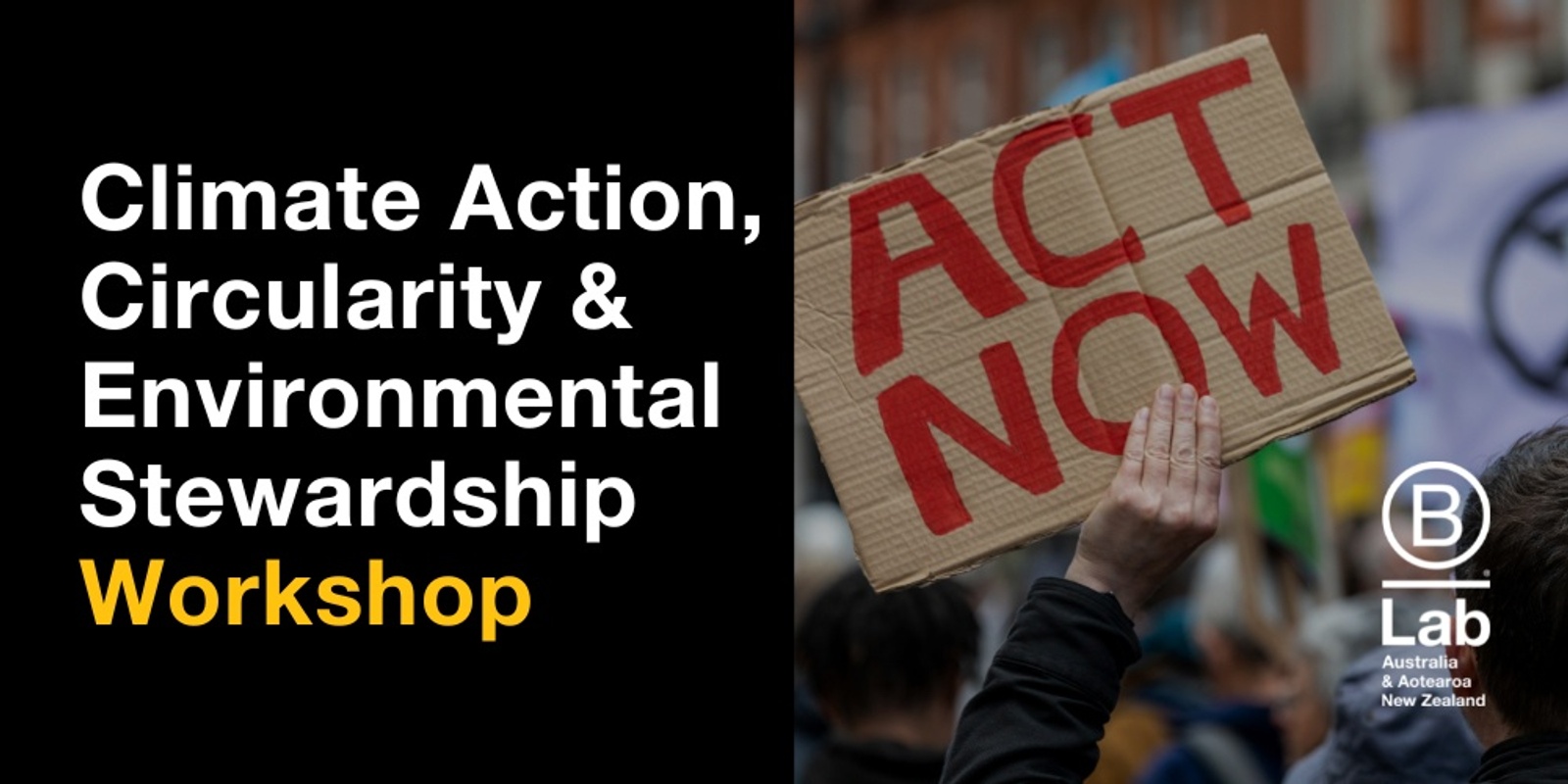 Banner image for Climate Action, Circularity & Environmental Stewardship Workshop