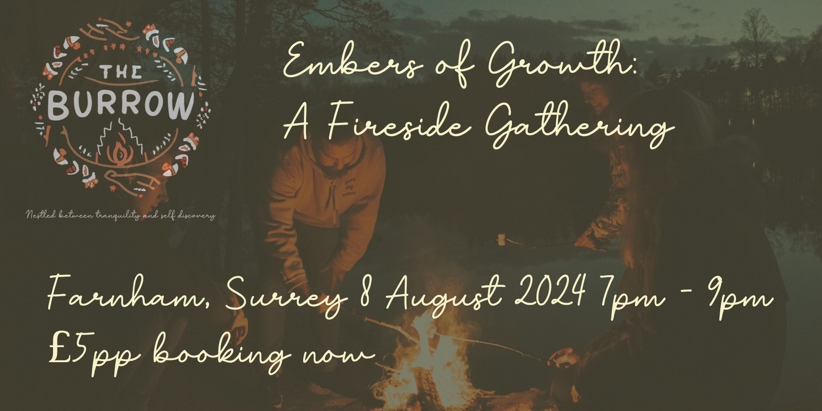 Banner image for Embers of Growth: A Fireside Gathering
