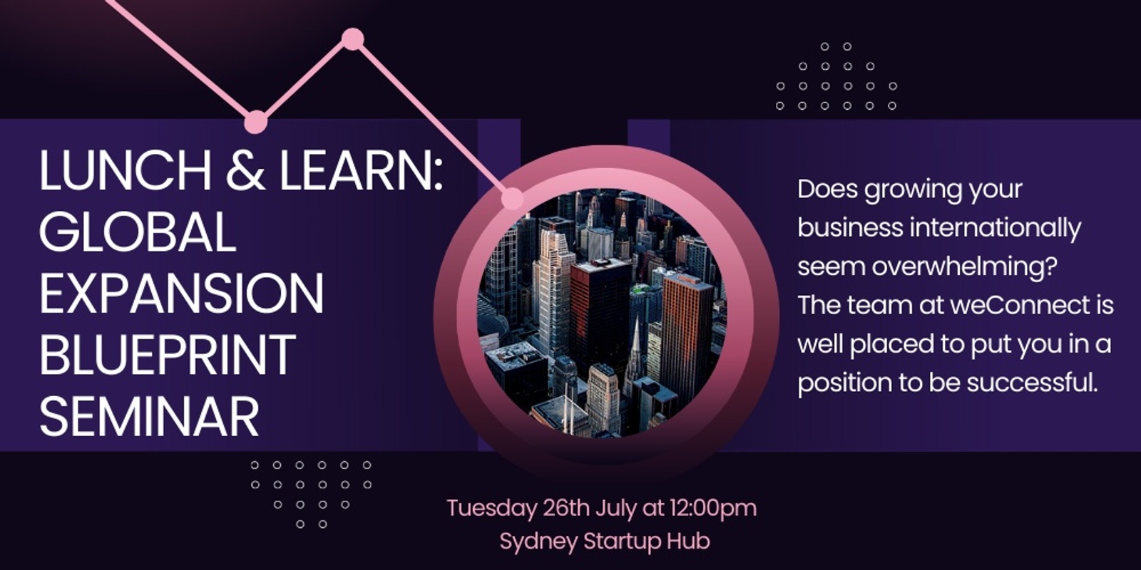 Banner image for Lunch & Learn: Global Expansion Blueprint Seminar