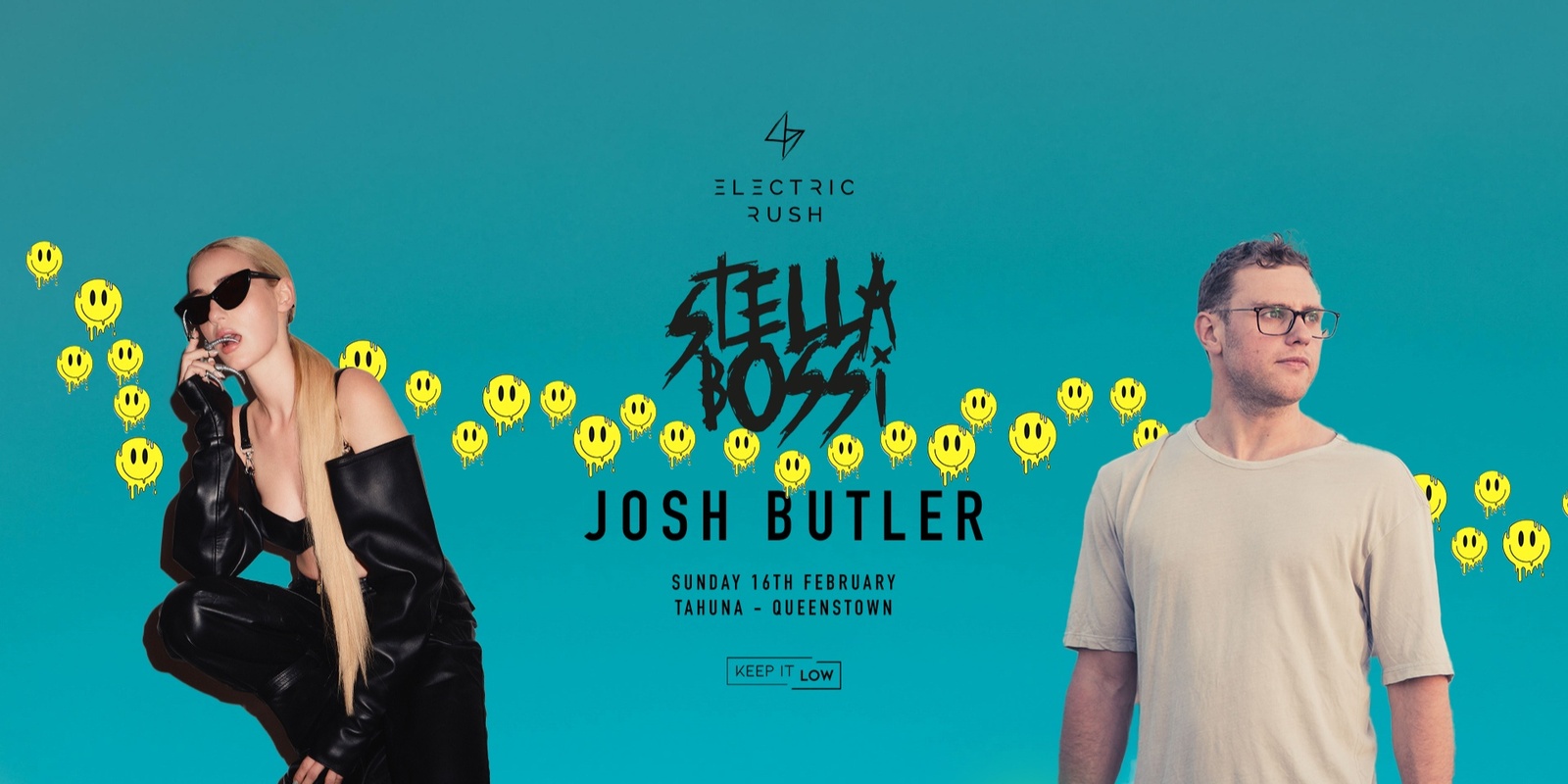 Banner image for Electric Rush ft. Stella Bossi & Josh Butler