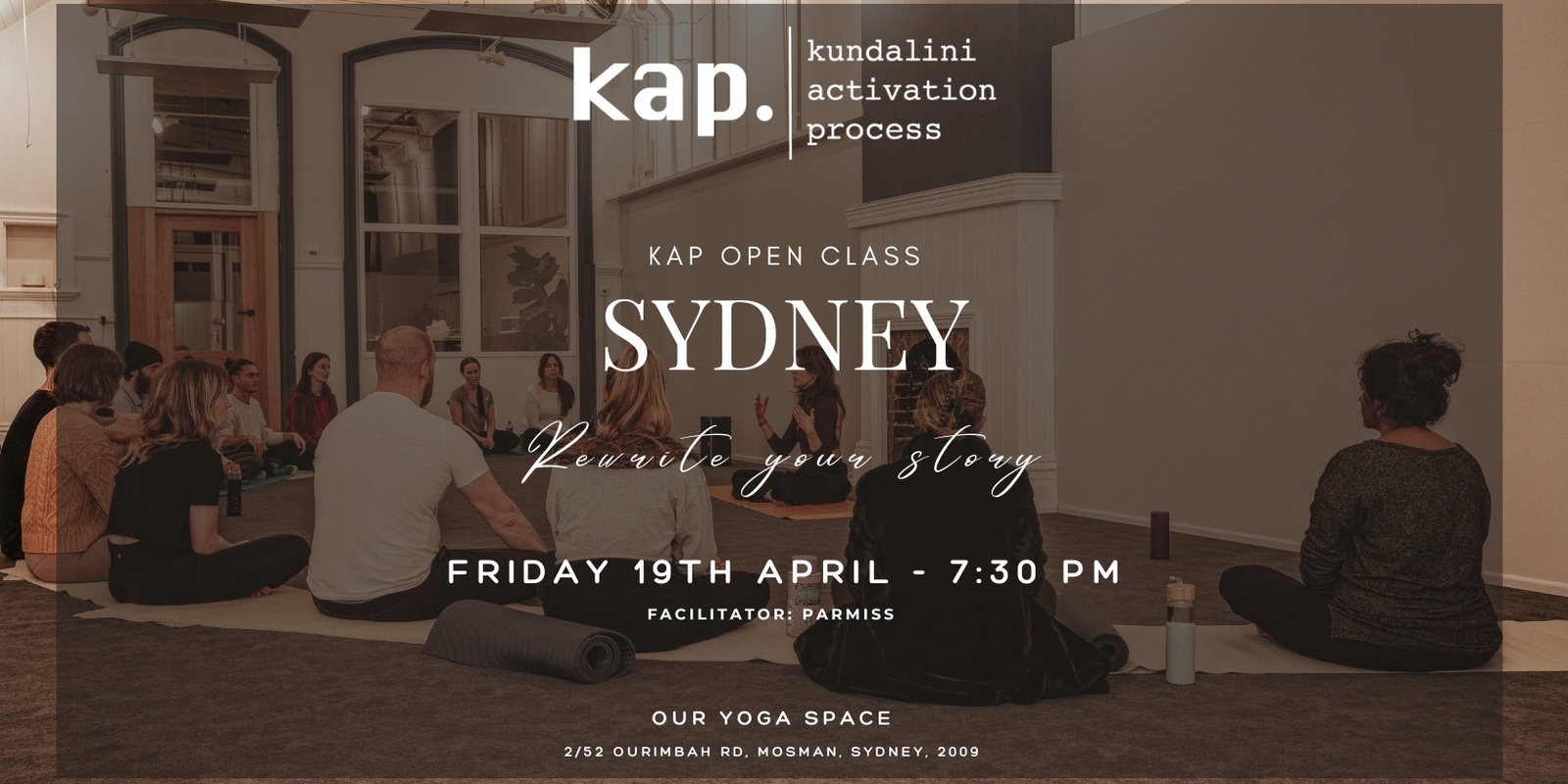 Banner image for KAP Class in Sydney - Kundalini Activation Process 