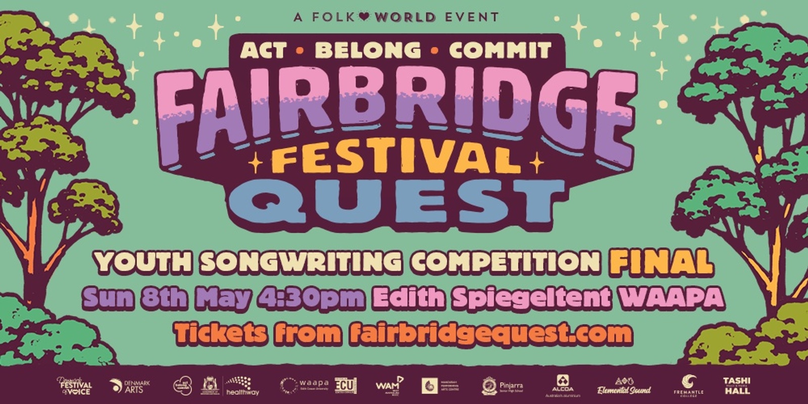 Banner image for Act Belong Commit Fairbridge Festival Quest Final