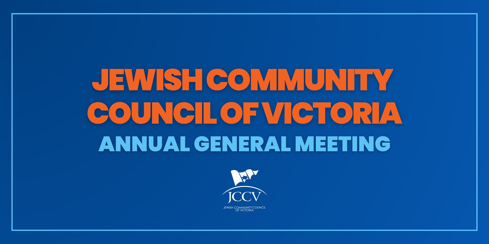 Banner image for JCCV Annual General Meeting 2024