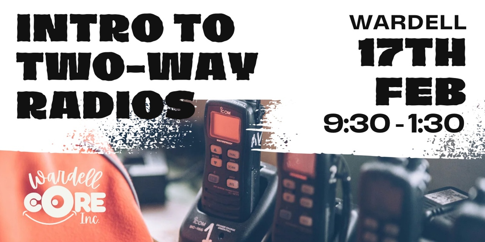 Banner image for Introduction to 2 Way Radios