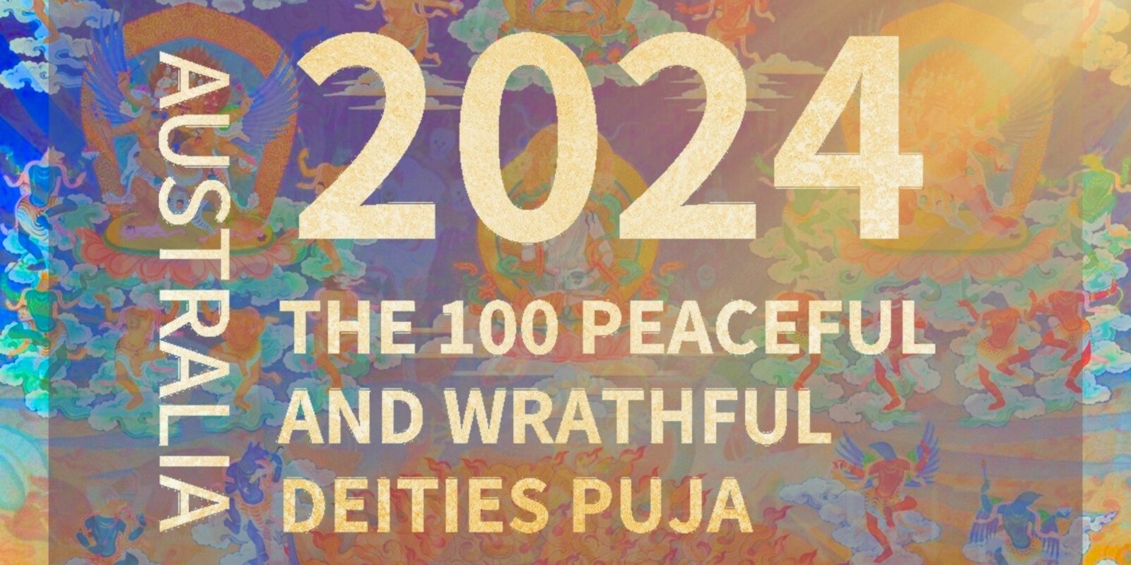 Banner image for 100 Peaceful and Wrathful Deities Puja - 2 Days Teaching