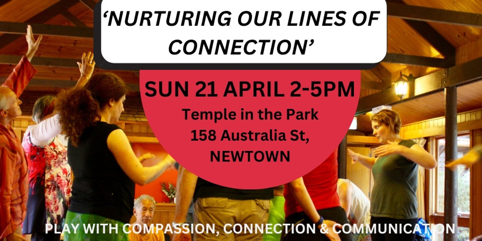 Banner image for Nurturing our lines of Connection - with Trish Watts & Simon Cox