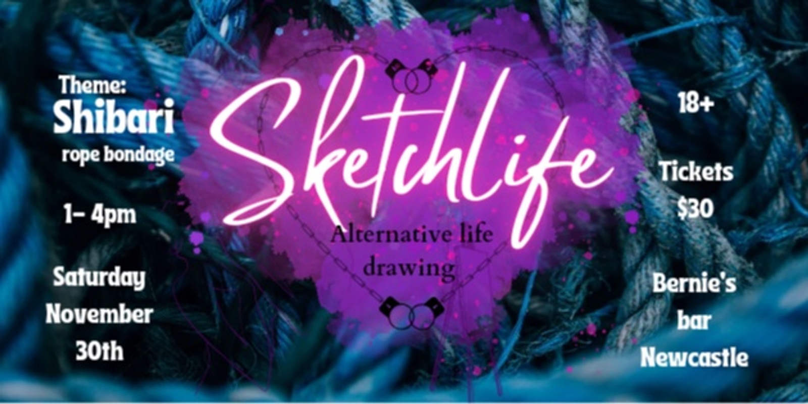 Banner image for Sketchlife November - Shibari 