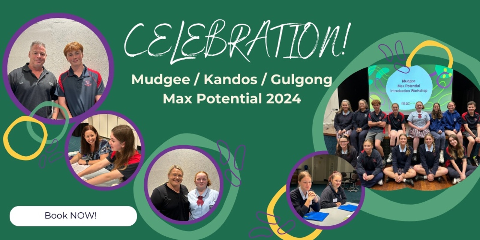 Banner image for Mudgee / Kandos / Gulgong Max Potential 2024 Celebration!