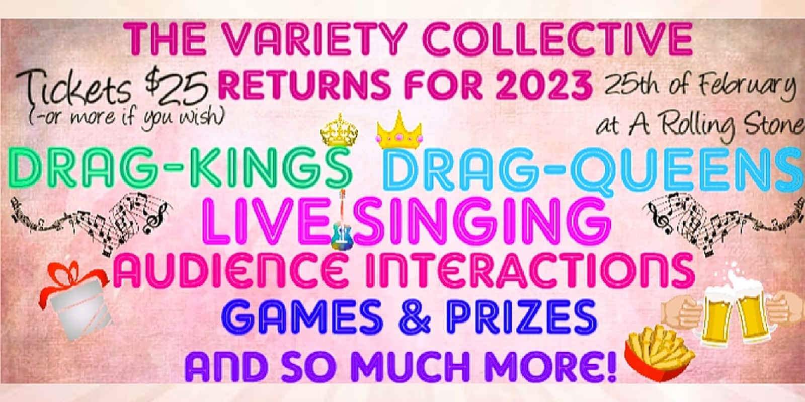 Banner image for The Variety Collective 2023