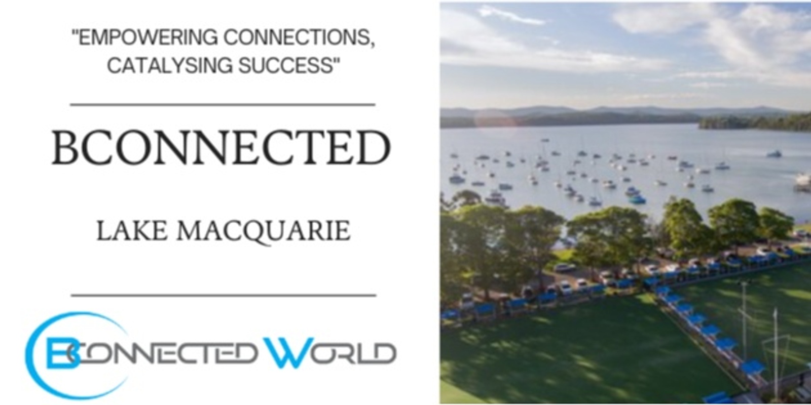 Banner image for Bconnected HUB Lake Mac Lunch - NSW