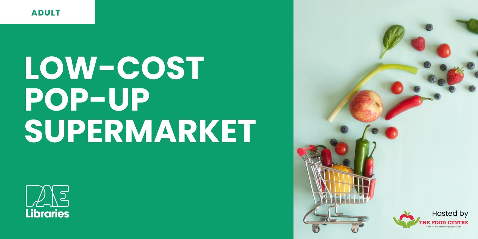 Banner image for Low-Cost Pop-Up Supermarket